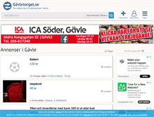 Tablet Screenshot of gavletorget.se
